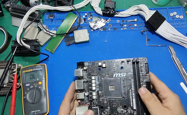 自贡华硕电脑主板维修